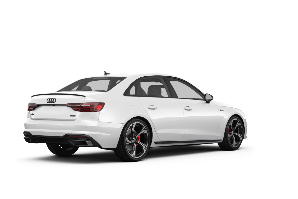 Audi A4 - Back view Audi A4 - Back view