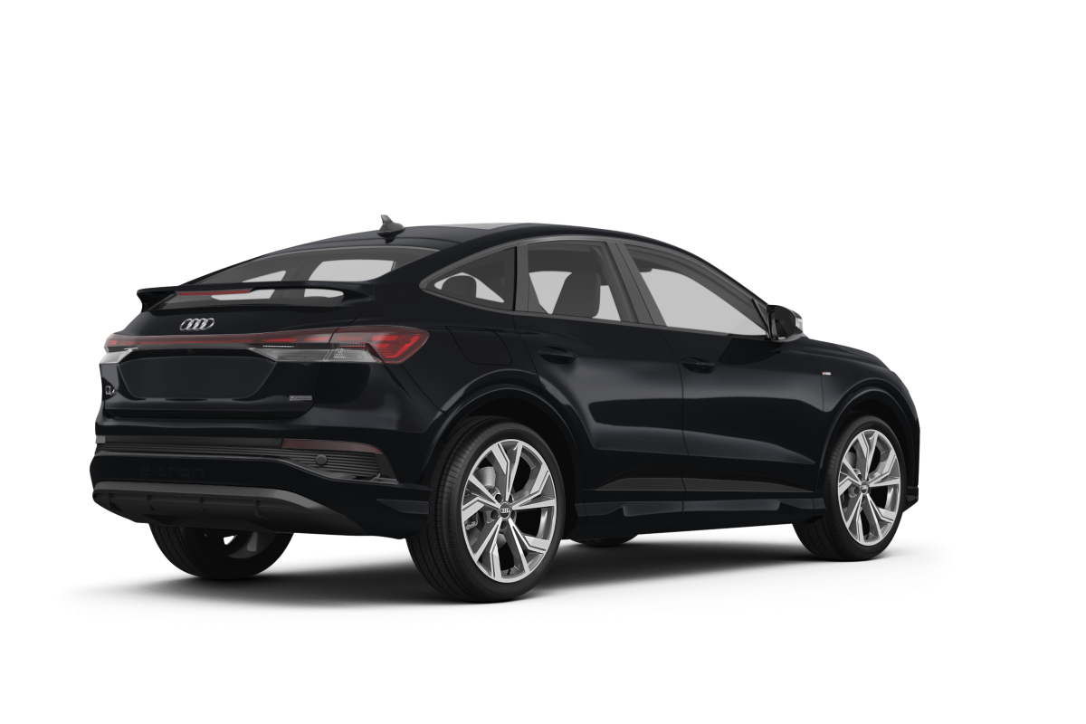 Audi Q4 e-tron Sportback - Back view Audi Q4 e-tron Sportback - Back view