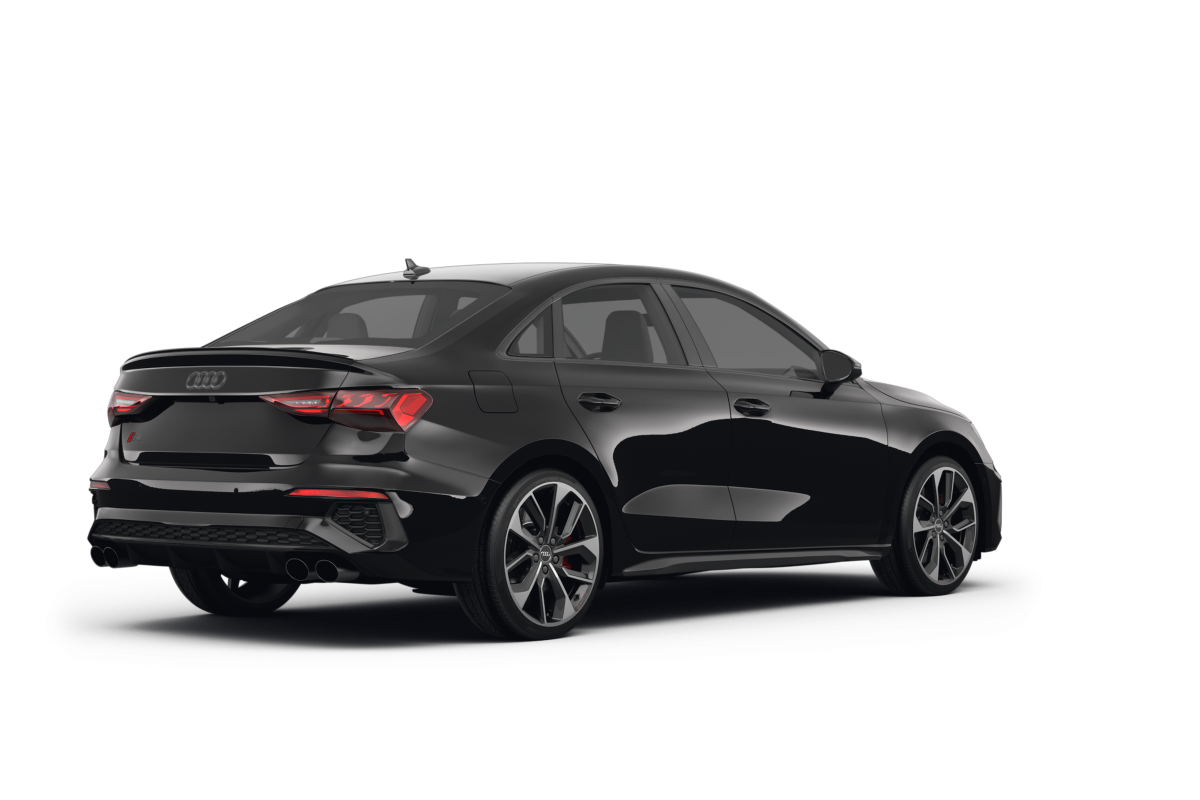 Audi S3 - Back view Audi S3 - Back view