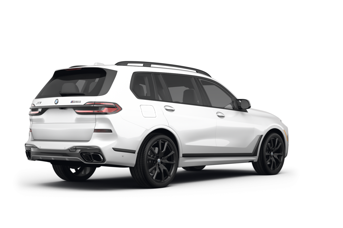 BMW X7 - Back view BMW X7 - Back view