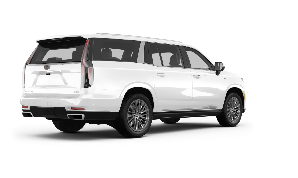 Cadillac Escalade - Back view Cadillac Escalade - Back view
