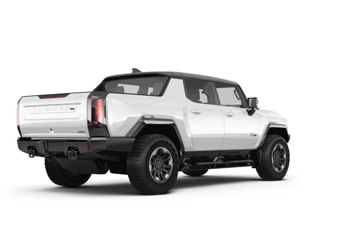 GMC HUMMER EV - Back view GMC HUMMER EV - Back view