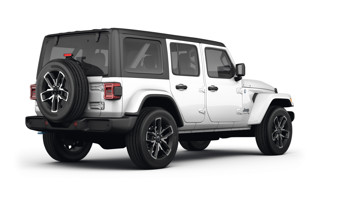 Jeep Wrangler - Back view Jeep Wrangler - Back view