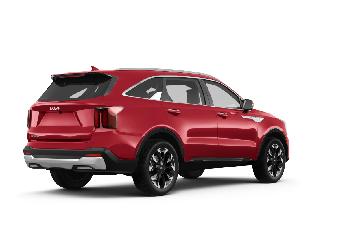 Kia Sorento - Back view Kia Sorento - Back view