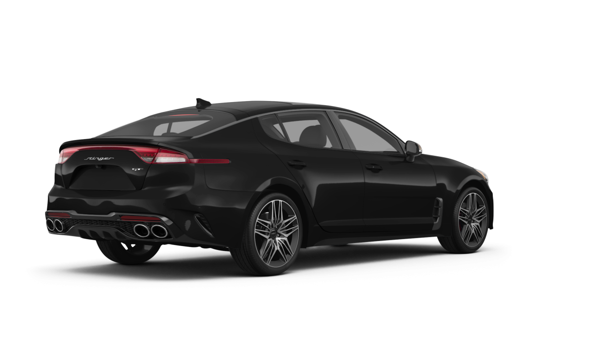 Kia Stinger - Back view Kia Stinger - Back view