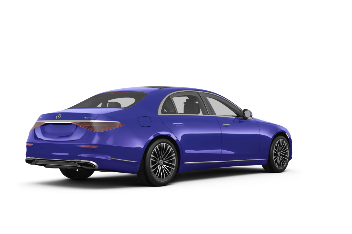 Mercedes-Benz S-Class - Back view Mercedes-Benz S-Class - Back view