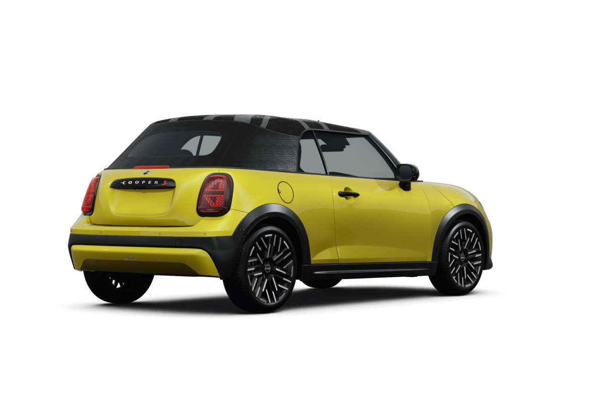 MINI Convertible - Back view MINI Convertible - Back view