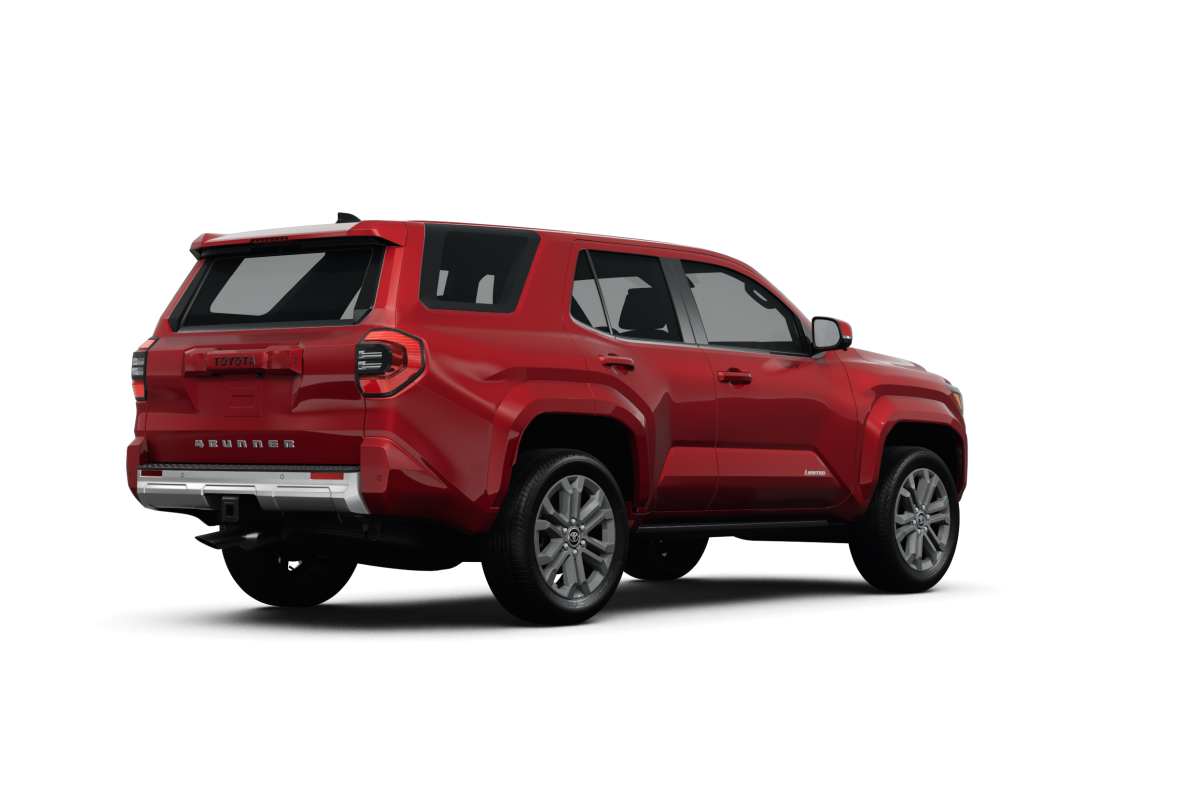 Toyota 4Runner - Back view Toyota 4Runner - Back view