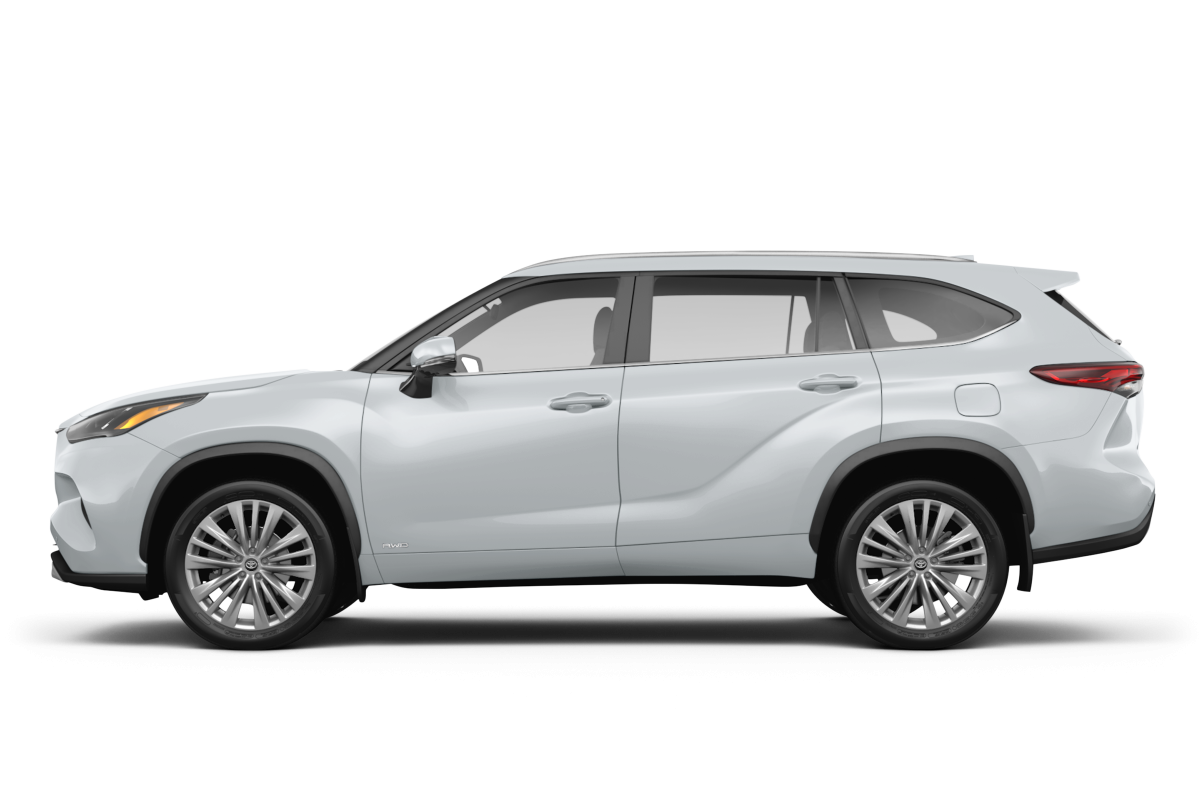 Toyota Highlander Hybrid - Side view Toyota Highlander Hybrid - Side view