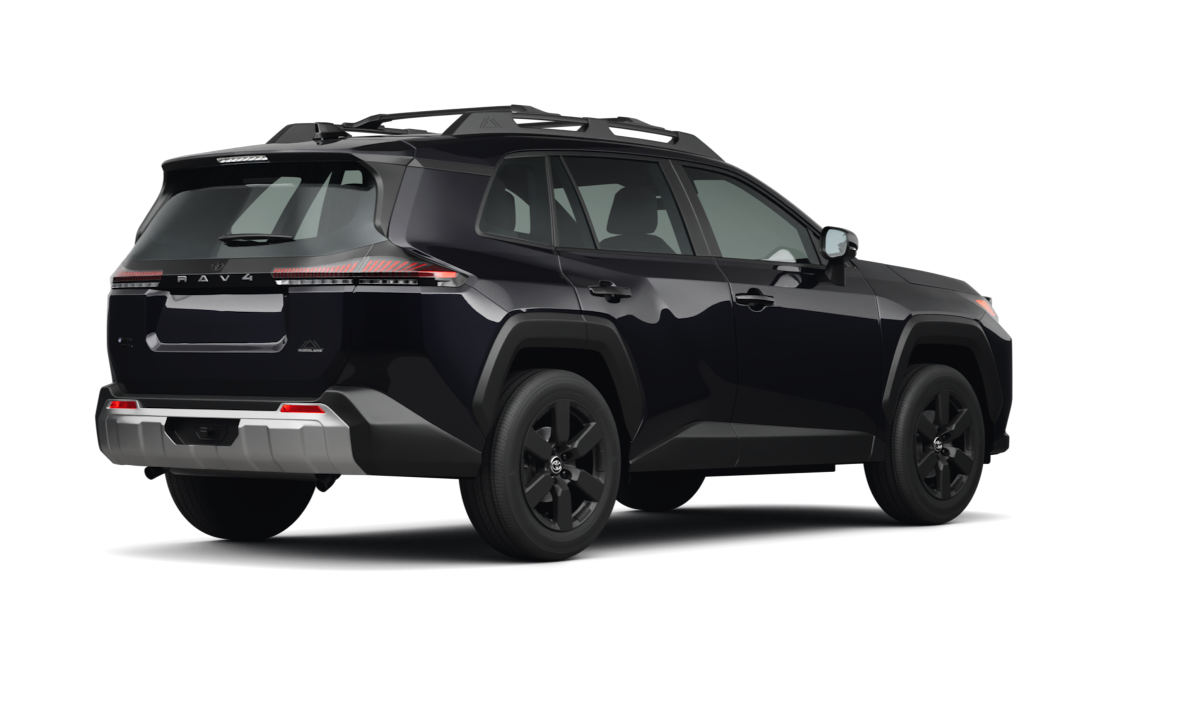 Toyota RAV4 - Back view Toyota RAV4 - Back view